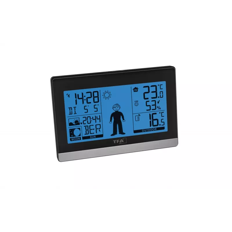 TFA Dostmann Weather Boy radiosääasema, musta 35.010832