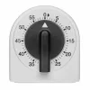 TFA Dostmann analoginen keittiömunakello valkoinen-musta analoginen (38.1041)
