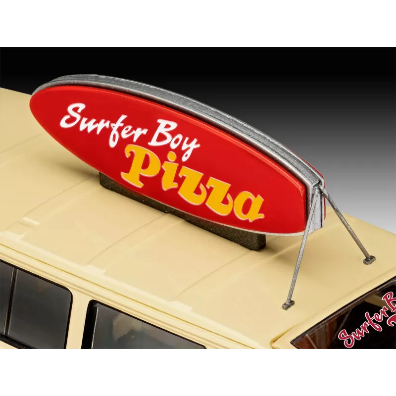 Revell Stranger Things VW T3 Bus Surfer Boy 1:24 muovinen rakennussarja 07725