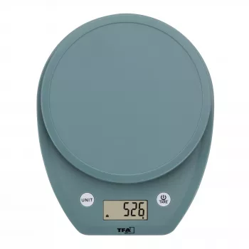 TFA Dostmann MOCHI digitaalinen keittiövaaka 5 kg turkoosi 50.2007.20
