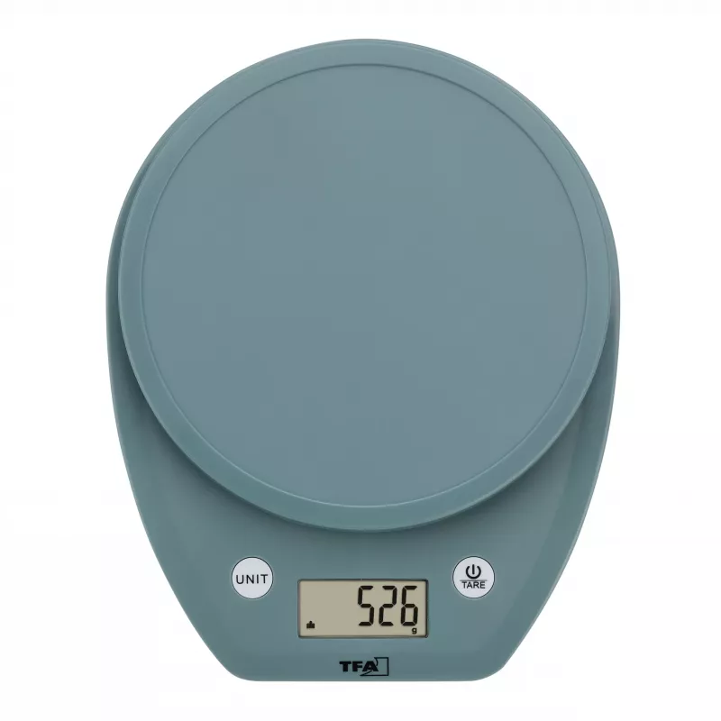 TFA Dostmann MOCHI digitaalinen keittiövaaka 5 kg turkoosi 50.2007.20