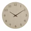 TFA Dostmann 60.3072.01 kvartsiseinä kello 298 mm vaalea puu