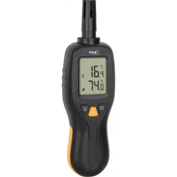TFA Dostmann Digital Professional termo-hygrometri musta keltainen 31.1066 31.1066.01