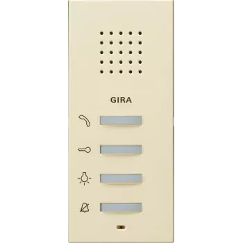 Gira pinta-asennettava asuntokeskusasema 125001 AP System 55 kermanvalkoinen