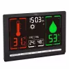 TFA Dostmann METEOCHROME radio-ohjattava sääasema väridisplaylla, 12–24 h ennuste, ulkoanturi, DCF-77-kello 35.1132.01
