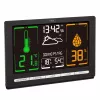 TFA Dostmann METEOCHROME radio-ohjattava sääasema väridisplaylla, 12–24 h ennuste, ulkoanturi, DCF-77-kello 35.1132.01