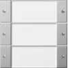 Gira 2133600 keinupainike 3-osainen BSF System 55 kirkas/ruostumaton teräs