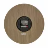 TFA Dostmann 60.3072.23 kvartsiseinäkello 298 mm tumma puu