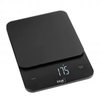 TFA Dostmann Brownie digitaalinen keittiövaaka musta 5 kg 50.2008.01