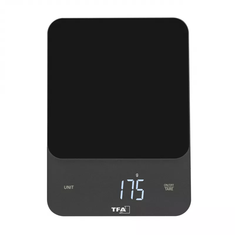 TFA Dostmann Brownie digitaalinen keittiövaaka musta 5 kg 50.2008.01