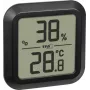 TFA Dostmann digitaalinen thermo-hygrometri upotettava, musta 30.5061.01