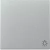 Gira keinukytkin 328526 valosymboli System 55 alumiini