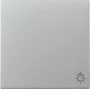 Gira keinukytkin 328526 valosymboli System 55 alumiini