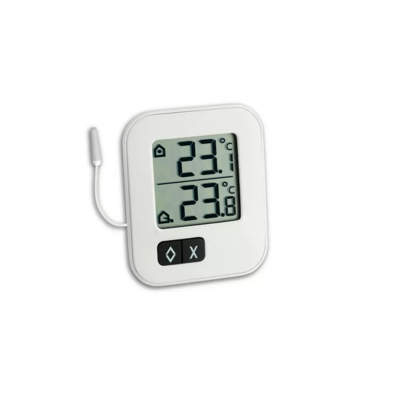 TFA Dostmann 30.1043.02 digitaalinen thermo-hygrometri valkoinen