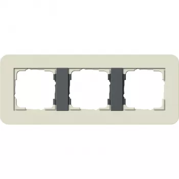 Gira System 55 peitekehys 3-osainen hiekka/antrasiitti 0213427