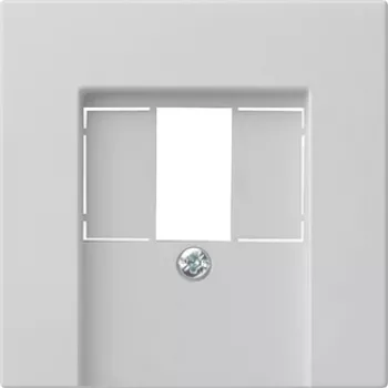 Gira System 55 peitelevy TAE- ja USB-liitännöille, harmaa 0276015