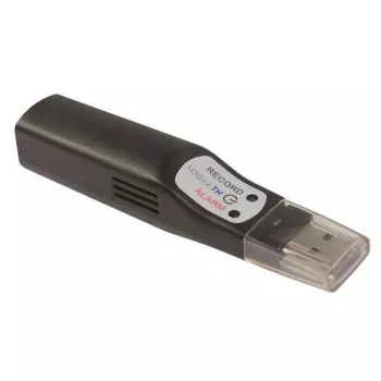 TFA Dostmann lämpötila- ja kosteusdataloggeri USB-liitännällä, 50 000 mittausarvoa, -40...+70 °C, 0,1 °C erottelukyky (311.054)