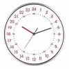 TFA Dostmann 60.3069.02 kvartsiseinä kello 304 mm x 48 mm alumiini