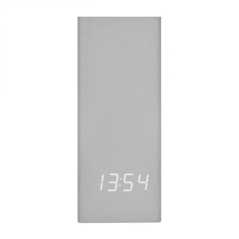 TFA Dostmann 60.2041.15 kvartsipöytäkello harmaa keltainen
