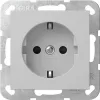 Gira SCHUKO-pistorasia LED-suuntavalolla, reinweiß 4755015