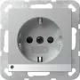 GIRA 417026 SCHUKO-pistorasia LED-suuntavalolla, System 55