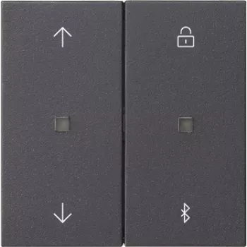 Gira System 3000 sälekaihtimen ja rullaverhon ajastin Bluetooth antrasiitti 536728