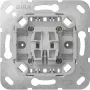 GIRA 381700 ristikytkinosa, uppoasennus, 10 A, 250 V, ruuviliittimet, ilman kynsiä, System 55