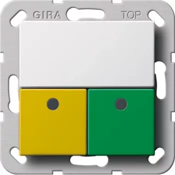GIRA 291503 hätäkutsusarja toimistohuoneeseen System 55 puhtaanvalkoinen