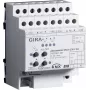 GIRA kaihdin-/rullaverhoaktuattori 2-kanavainen 230 V AC KNX/EIB DIN-kisko 215200