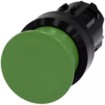 Siemens SIRIUS ACT sienipainikkeen etuelementti, muovi, vihreä, 40 mm, hetkellinen 3SU1000-1AD40-0AA0
