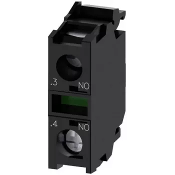 SIEMENS SIRIUS ACT 3SU1400-1AA10-1LA0 kosketinmoduuli, 1 NO, ruuviliitin, pohja-asennus