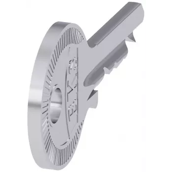 Siemens SIRIUS ACT avain avainkytkimelle, lukitusnumero S1, metalli, hopea 3SU19500FD800AA0