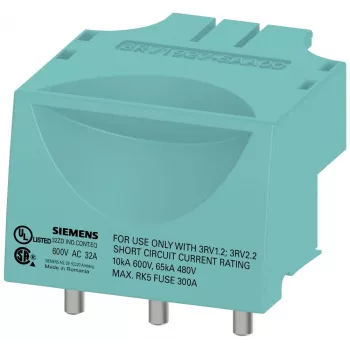 Siemens SIRIUS 3RV19275AA00 liitäntämoduuli 3RV2-moottorinsuojakatkaisijoille ja 3RT2-kontaktoreille, koko S0, 3-napainen
