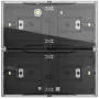 Gira Tastsensor 4.70 Comfort 2-osainen One KNX 534200