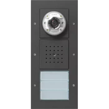 Gira videopuhelinovi asennus pinta 3-osainen antrasiitti 127067