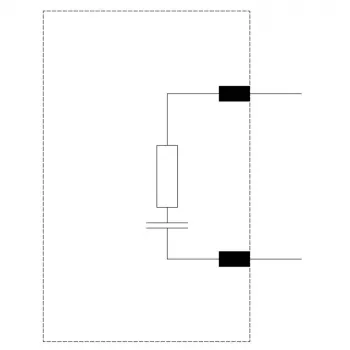 Siemens 3RT29161CC00 ylijännitesuoja, varistori, 48-127V AC / 70-150V DC, SIRIUS 3RT2 S0 kontaktoreille