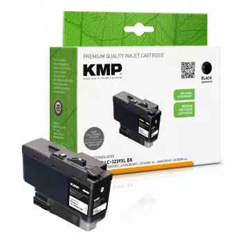 KMP yhteensopiva musta mustepatruuna Brother LC-3239XLBK (1543.4001)