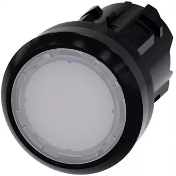 Siemens SIRIUS ACT valaistu painonappietulevy, valkoinen, 22 mm, muovi 3SU1001-0AA60-0AA0