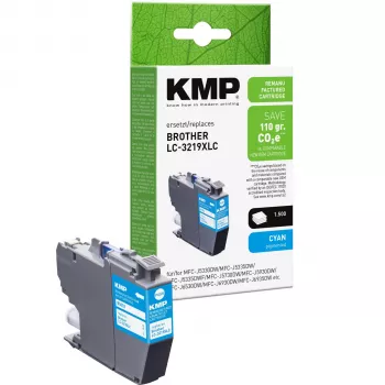 KMP 1538,4003 High Yield syaani mustepatruuna yhteensopiva Epson T0712 kanssa