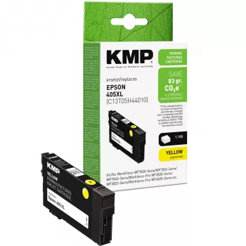 KMP 1656,4009 yhteensopiva mustepatruuna keltainen Epson T0714