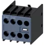 Siemens apukosketinlohko 3RH2911-1HA20, 2 NO, etuasennus, ruuviliittimet