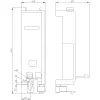 Siemens 3RV2927-7AA00 kontaktorin asennusadapteri SIRIUS 3RV2-tehokytkimille S2/S3
