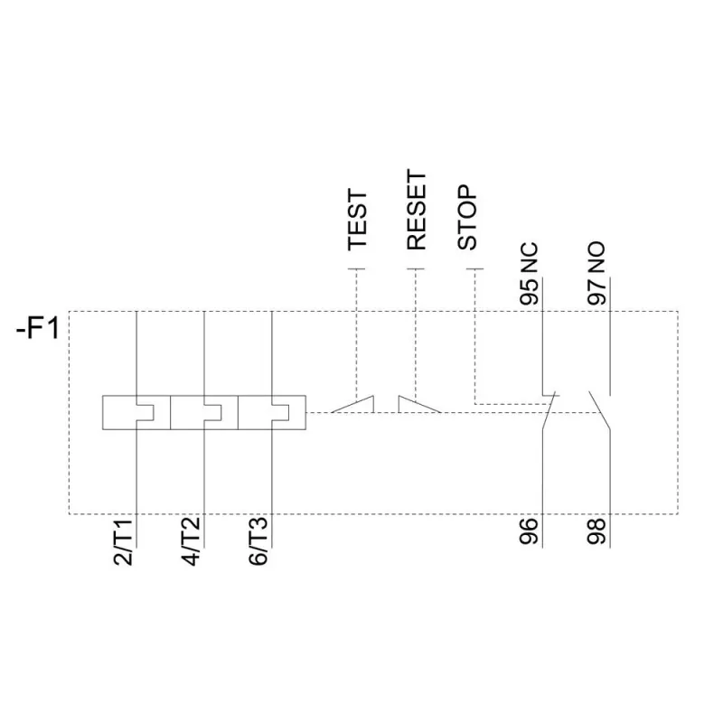 SIEMENS SIRIUS 3RU2136-4EB0 lämpöylikuormitusrele 22-32 A luokka 10