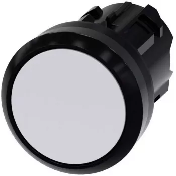 Siemens SIRIUS ACT painonapin etuelementti, muovi, valkoinen, 22 mm 3SU1000-0AA60-0AA0