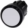 Siemens SIRIUS ACT 3SU1000-0AA60-0AA0 painikkeen etuelementti, muovi, valkoinen