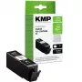 KMP musta mustepatruuna yhteensopiva Canon PGI-550 XL PGBK kanssa (1518,0001)