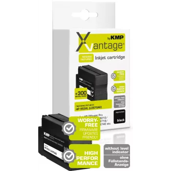 KMP XVantage musta pigmentoitu mustepatruuna yhteensopiva HP 953XL (L0S70AE) 1747,4081