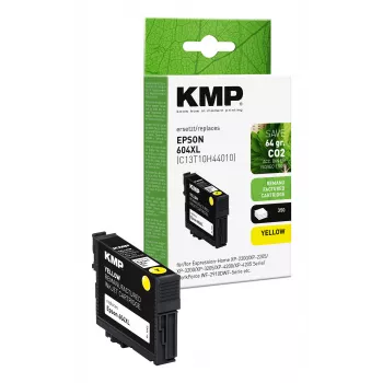 KMP keltainen mustepatruuna yhteensopiva Epson T10H4 (1662,4009) kanssa