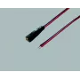 BKL Electronic 075159 pienjännite-liitäntäkaapeli DC 5,5 x 2,1 mm avoimeen päähän 30 cm