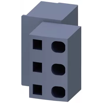 Siemens 3RV2917-5D syöttöliitinlohko SIRIUS 3RV2.2/3RV2.3 suojakatkaisijoille, 6 mm², ruuviliitin, harmaa